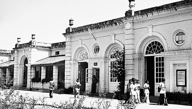 By 1924, Indraprastha Putri Pathshala , an all-girls school, developed into the first women’s college of the city, when it was rechristened Indraprastha College for Women.(KK Chawla / HT Archive)