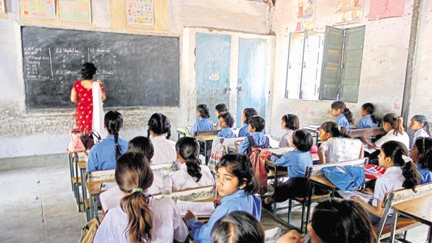 The teachers have been told to accompany the NGO team to the houses of the school kids for facilitating collection of the samples after convincing their parents.(HT File / Representative Photo)