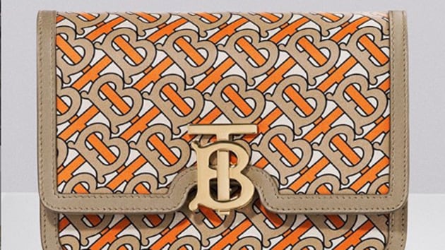 Tisci’s new monogram, based on the initials of the founder Thomas Burberry, is proving a hit with Chinese millennials.(Burberry/Instagram)