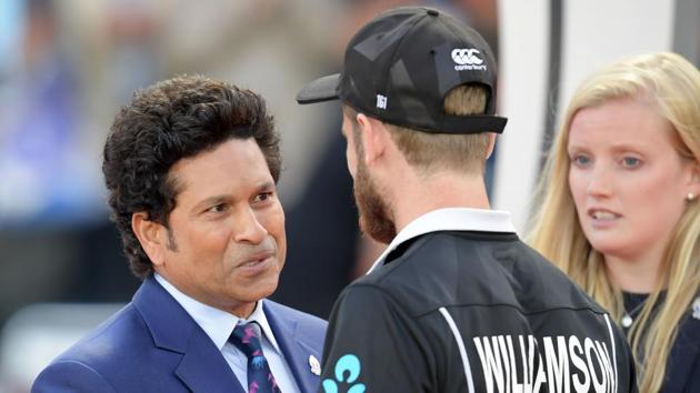 Sachin Tendulkar named Kane Williamson as the skipper of his side(AFP)