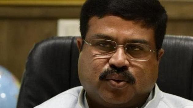 Dharmendra Pradhan Minister of Petroleum and Natural Gas said coal and oil constitute more than 80 per cent of India’s energy basket and the demand for energy will continue to grow as the country’s economy expands further. (Sonu Mehta/HT PHOTO) Dharmendra Pradhan Minister of Petroleum and Natural Gas said coal and oil constitute more than 80 per cent of India’s energy basket and the demand for energy will continue to grow as the country’s economy expands further. (Sonu Mehta/HT PHOTO)