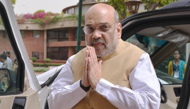 Union Home Minister Amit Shah countered the opposition concerns over amendment to the National Investigation Agency Act in the Lok Sabha on Monday. (PTI photo) Union Home Minister Amit Shah countered the opposition concerns over amendment to the National Investigation Agency Act in the Lok Sabha on Monday. (PTI photo)
