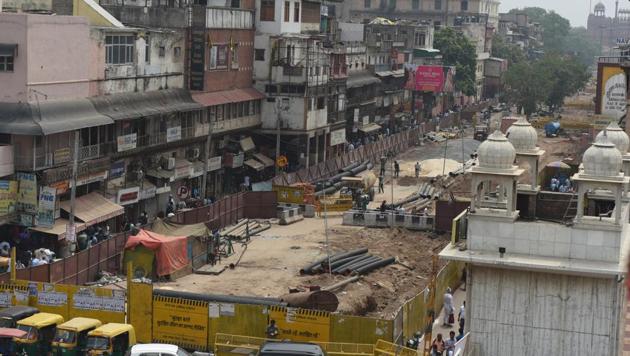 Transformers on the central verge will create an obstruction, said DUAC. (Sanchit Khanna/HT File PHOTO)