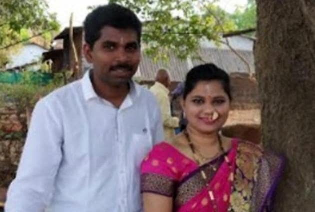 Aditya Ambre, 30, and his wife Sarika Ambre, 28.(HT file photo) Aditya Ambre, 30, and his wife Sarika Ambre, 28.(HT file photo)