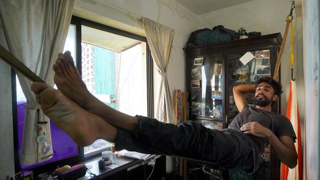 In 2014, Farooqui got arrested by the Mumbai police for practising slacklining. But this did not deter him from founding Slacklife Inc., a sport and recreation company, in the same year. “The company was actually born out of the need for creating a community, to feel one and feel welcome,” said Farooqui. (Hemanshi Kamani / HT Photo) 