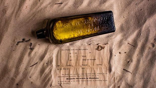 A fisherman man found a message in a bottle off the southern Australian coast 50 years after it was written. (AFP/Representative Image) A fisherman man found a message in a bottle off the southern Australian coast 50 years after it was written. (AFP/Representative Image)