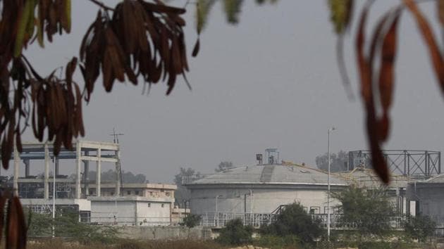 Haryana State Pollution Control Board officials said the plant will be inspected in a day or two, in compliance with the central pollution watchdog’s orders. (Yogendra Kumar/HT Photo)