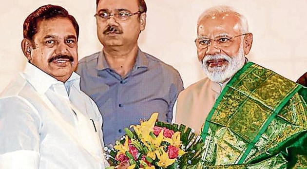 The AIADMK has not involved the BJP in its campaign for the Vellore Lok Sabha poll on August 18. The election was postponed because of large cash seizure.(HT Photo) The AIADMK has not involved the BJP in its campaign for the Vellore Lok Sabha poll on August 18. The election was postponed because of large cash seizure.(HT Photo)