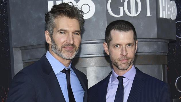 David Benioff and DB Weiss will not be a part of Game of Thrones’ SDCC panel.(Evan Agostini/Invision/AP)