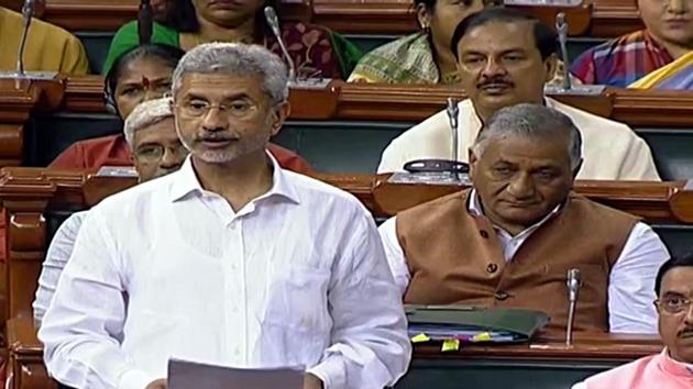 A day after the International Court of Justice ordered review of death penalty to Kulbhushan Jadhav, India asked Pakistan to release the former Navy officer forthwith and vowed to vigorously continue efforts to bring him back. Addressing the Parliament, External Affairs Minister S Jaishankar said, “Pakistan was found to have deprived India of the right to communicate with Jadhav, have access to him, visit him in detention and arrange his legal representation.” (ANI)
