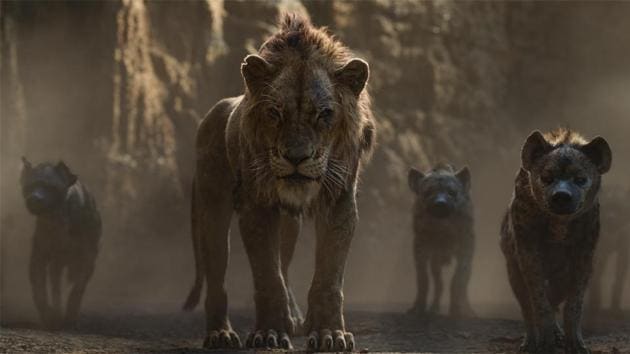 Featuring the voices of Florence Kasumba, Eric André and Keegan-Michael Key as the hyenas, and Chiwetel Ejiofor as Scar, Disney’s The Lion King is directed by Jon Favreau.