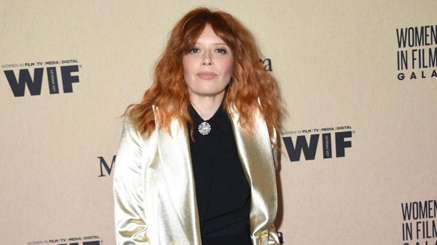 Natasha Lyonne arrives for the 2019 Women in Film Annual Gala at the Beverly Hilton hotel in Beverly Hills.(AFP)