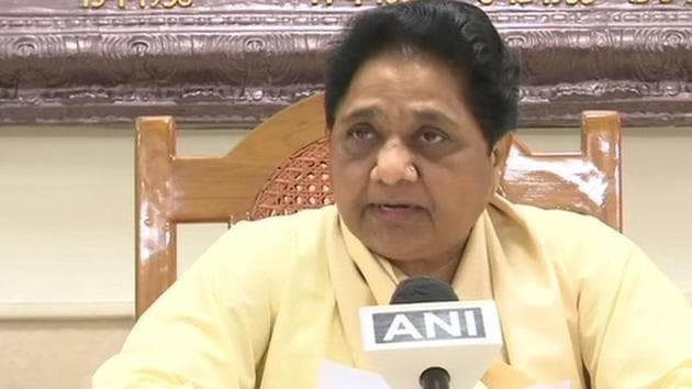 BSP chief Mayawati on Friday accused the Bharatiya Janata Party (BJP) of “targeting her family members” (ANI/Twitter) BSP chief Mayawati on Friday accused the Bharatiya Janata Party (BJP) of “targeting her family members” (ANI/Twitter)