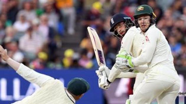 File image of James Vince in action against Australia during an Ashes Test. (AFP)