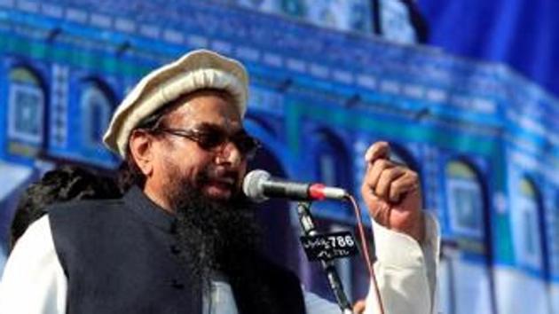 The arrest of Hafiz Saeed comes at a time where Pakistan PM Imran Khan faces the risk of being blacklisted by the Financial Action Task Force (FATF) and the Imran Khan-Donald Trump summit.(REUTERS)