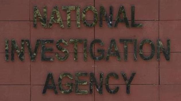 The National Investigation Agency (NIA) has said it is probing the source of the arms and ammunition used by eight accused for blowing up the vehicle carrying C-60 commandos in Gadchiroli district on May 1, killing 15 of them and the driver of the vehicle.(Vipin Kumar/HT PHOTO)