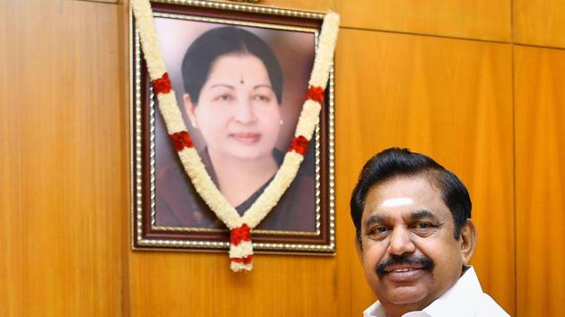 Tamil Nadu Chief Minister K Palaniswami saw two of three dissident MLAs return back to AIADMK. S Prabhu, called out the Tamil Nadu CM on Saturday. (PTI) Tamil Nadu Chief Minister K Palaniswami saw two of three dissident MLAs return back to AIADMK. S Prabhu, called out the Tamil Nadu CM on Saturday. (PTI)