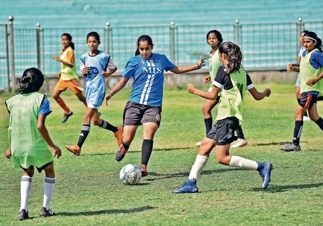 Between May, 2013 and January, 2019 the Indian senior women’s national team played just one international friendly. The men’s team played 19 friendlies in the same period. (Sanchit Khanna/HT PHOTO) Between May, 2013 and January, 2019 the Indian senior women’s national team played just one international friendly. The men’s team played 19 friendlies in the same period. (Sanchit Khanna/HT PHOTO)