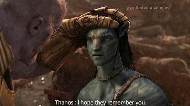 Marvel fans shared memes in celebration of Avengers: Endgame beating Avatar’s box office record.