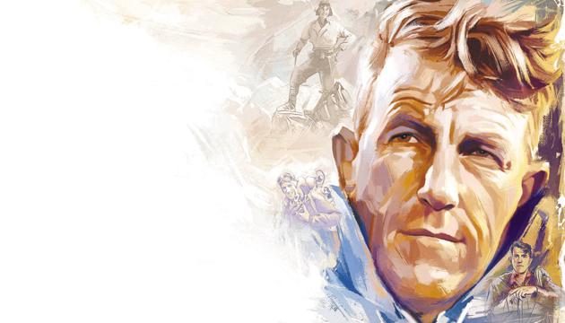 Edmund Hillary(illustration: Gajanan Nirphale)