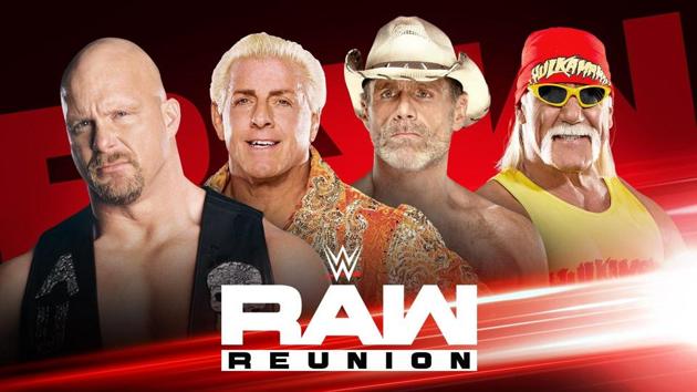 Legends of WWE returning for RAW Reunion.(WWE)