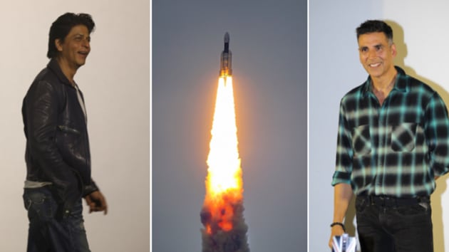 Shah Rukh Khan, Akshay Kumar and Karan Johar took to Twitter to congratulate ISRO on successful launch of Chandrayaan 2.