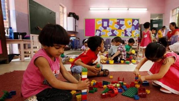 Early education or pre-primary schools are vital for the preparation of children for a healthy and successful primary education.(HT file) Early education or pre-primary schools are vital for the preparation of children for a healthy and successful primary education.(HT file)