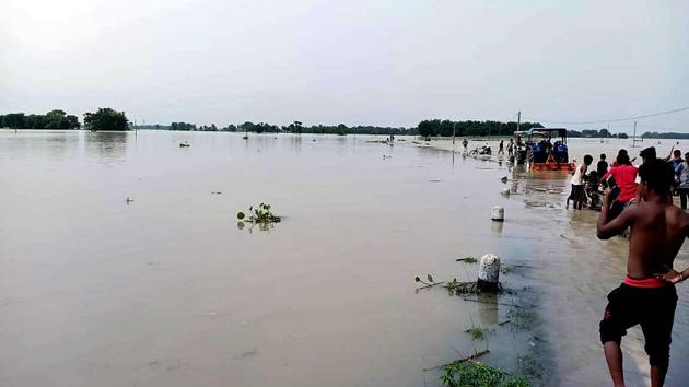Flood victims alleged that several areas in Katihar have been long neglected by both the district administration and the Bihar government. (ANI)