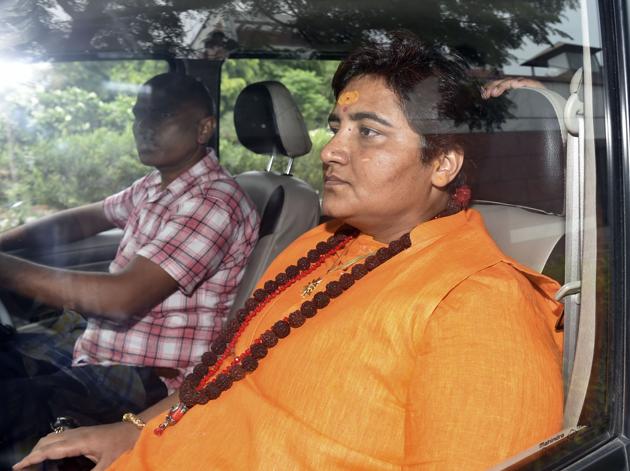 BJP working president J P Nadda Monday “pulled up” Bhopal MP Pragya Singh Thakur for her remarks that she was not elected to the Lok Sabha for cleaning up toilets, comments. She was summoned to the BJP headquarters, where Nadda conveyed to her the party leadership’s displeasure with her comments made at Sehore in Madhya Pradesh on Sunday, party sources said. (Manvender Vashist / PTI) BJP working president J P Nadda Monday “pulled up” Bhopal MP Pragya Singh Thakur for her remarks that she was not elected to the Lok Sabha for cleaning up toilets, comments. She was summoned to the BJP headquarters, where Nadda conveyed to her the party leadership’s displeasure with her comments made at Sehore in Madhya Pradesh on Sunday, party sources said. (Manvender Vashist / PTI)