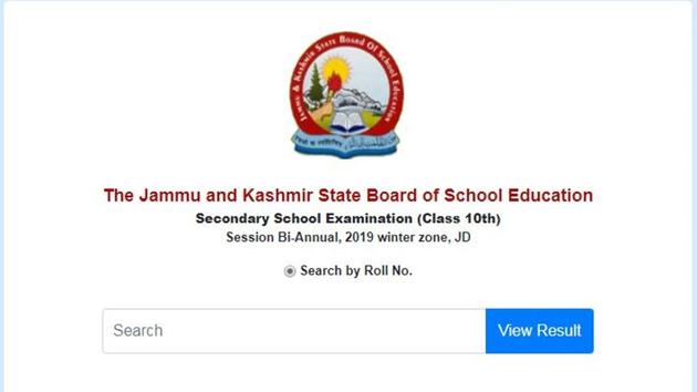 JKBOSE 10th result 2019: Jammu and Kashmir Board of Secondary Education (JKBOSE) has declared the result of secondary School Examination (class 10th) biannual 2019 exam (winter zone) Jammu Division (JD) students.