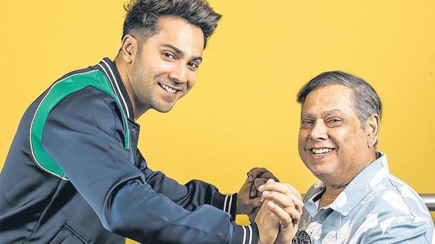 Varun Dhawan shares a cool equation with his dad and filmmaker David Dhawan. (HT Brunch) Varun Dhawan shares a cool equation with his dad and filmmaker David Dhawan. (HT Brunch)