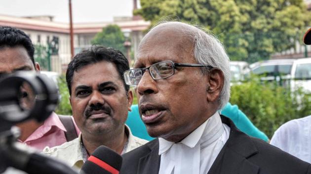 Advocate ML Lahoty speaks to media on the Amrapali builder’s issue. The Supreme Court on Tuesday directed the cancellation of registration of all companies under Amrapali Group and said the real estate firm’s properties will be sold to recover homebuyers’ money. A bench headed by Justice Arun Mishra and Justice UU Lalit said, will deposit the rest of the money towards the houses in three months to be held in fixed deposit accounts in a bank. (ANI) Advocate ML Lahoty speaks to media on the Amrapali builder’s issue. The Supreme Court on Tuesday directed the cancellation of registration of all companies under Amrapali Group and said the real estate firm’s properties will be sold to recover homebuyers’ money. A bench headed by Justice Arun Mishra and Justice UU Lalit said, will deposit the rest of the money towards the houses in three months to be held in fixed deposit accounts in a bank. (ANI)