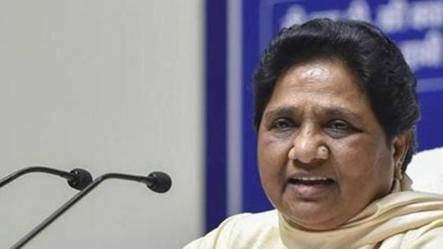 BSP chief Mayawati on Tuesday expelled her lone Karnataka MLA N Mahesh from the party for skipping the trust vote(PTI photo)
