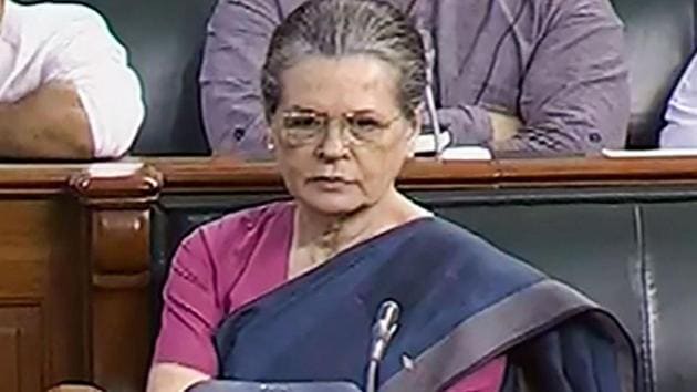 Congress leaders Sonia Gandhi(PTI file photo) Congress leaders Sonia Gandhi(PTI file photo)