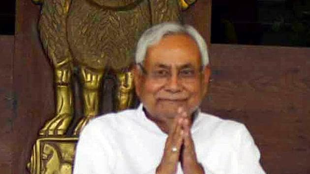 Bihar Chief Minister Nitish Kumar on the way to attend the Bihar Vidhan Sabha in Patna . (ANI) Bihar Chief Minister Nitish Kumar on the way to attend the Bihar Vidhan Sabha in Patna . (ANI)