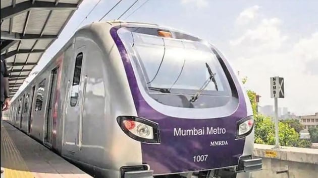 With this, the authority has got state approvals for all lines, except Metro 8 (Airport-Navi Mumbai airport), Metro 13 (Shivaji Chowk -Virar) and Metro 14 (Kanjurmarg-Badlapur).(HT Photo)