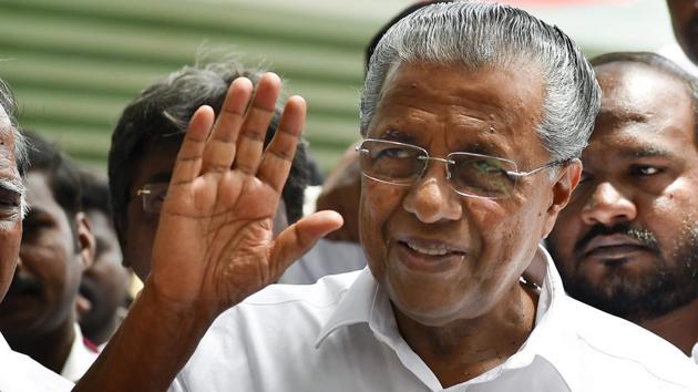 Kerala Chief Minister Pinarayi Vijayan said that the Union government was trying to impose Sangh Parivar’s agenda and it will open a new battlefront in the country. (PTI Photo) Kerala Chief Minister Pinarayi Vijayan said that the Union government was trying to impose Sangh Parivar’s agenda and it will open a new battlefront in the country. (PTI Photo)