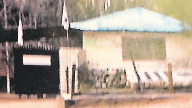 File photo: Picture of Jaish-e-Mohammed (JeM) camp destroyed in Indian Air Force strikes in Balakot.(ANI)