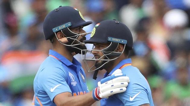 File image of India cricketers Virat Kohli and Rishabh Pant.(AP) File image of India cricketers Virat Kohli and Rishabh Pant.(AP)