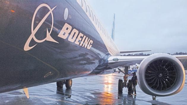 Boeing Co posted its largest-ever quarterly loss , diving nearly $3 billion into the red.(REUTERS Photo) Boeing Co posted its largest-ever quarterly loss , diving nearly $3 billion into the red.(REUTERS Photo)