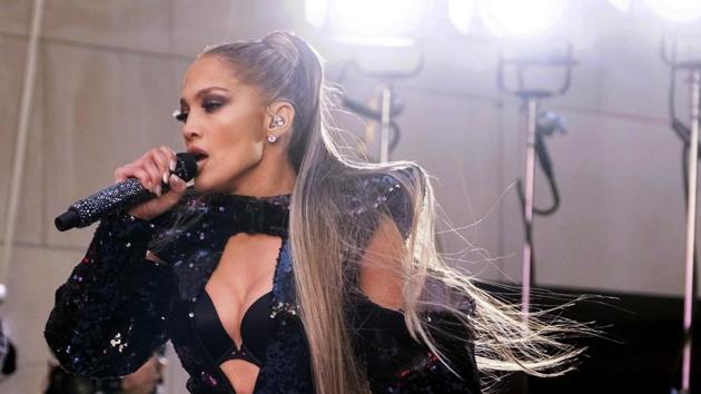 Jennifer Lopez performs on NBC's Today show at Rockefeller Plaza in New York.(Charles Sykes/Invision/AP) Jennifer Lopez performs on NBC's Today show at Rockefeller Plaza in New York.(Charles Sykes/Invision/AP)