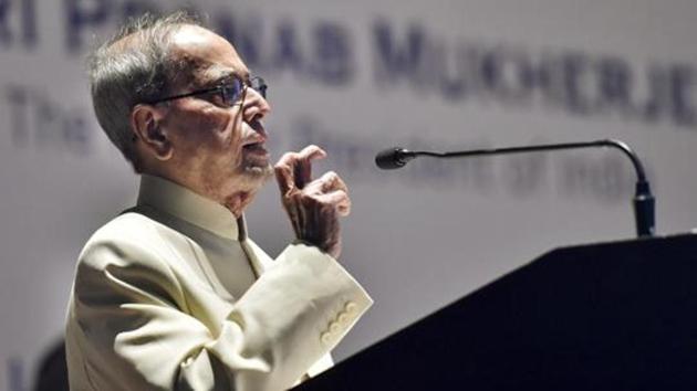 Former President Pranab Mukherjee (PTI)