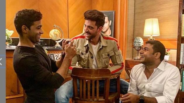 Hrithik Roshan is enjoying the box office success of Super 30.