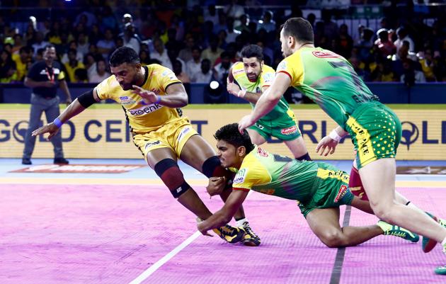 Patna Pirates record first win of the season, beat Telugu Titans 34-22(Pro Kabaddi League)