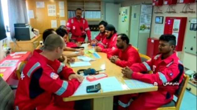 There are 24 Indians in the crew of the Iranian tanker Grace 1, which was boarded by British marines off Gibraltar on July 4.(AFP Photo) There are 24 Indians in the crew of the Iranian tanker Grace 1, which was boarded by British marines off Gibraltar on July 4.(AFP Photo)