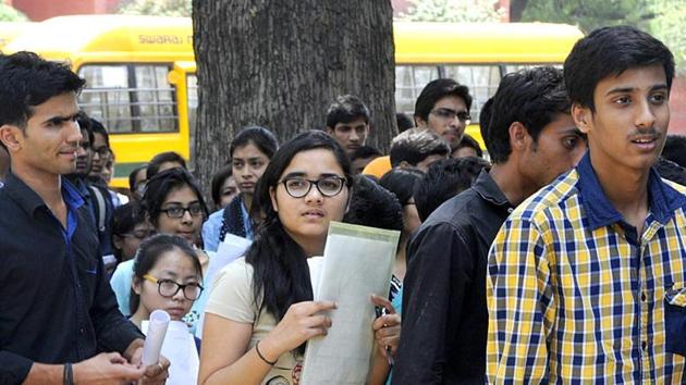 Undergraduate medical aspirants across Maharashtra have called for a state-wide rally on August 4 to protest against reservation in higher education going beyond the Supreme Court set limit of 51%. (HT file)