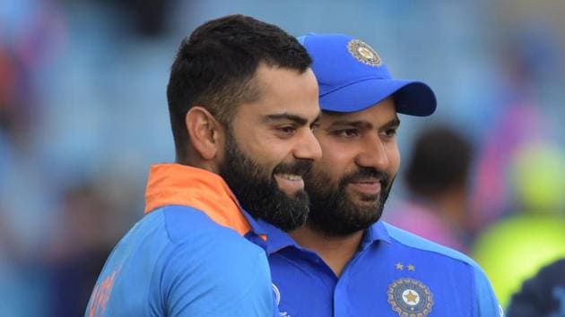 File image of India cricketers Rohit Sharma and Virat Kohli.(AFP)