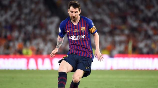 Barcelona's Argentinian forward Lionel Messi.(AFP)
