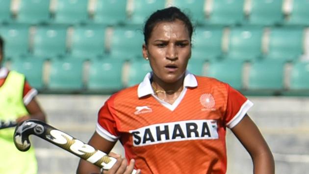 File image of Indian women’s hockey captain Rani Rampal.(Hindustan Times)
