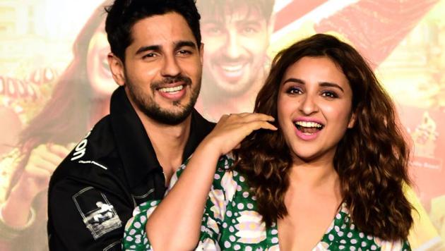 Indian Bollywood actors Sidharth Malhotra (L) and Parineeti Chopra (R) attend the trailer launch of the upcoming romantic comedy Hindi film Jabariya Jodi.(AFP) Indian Bollywood actors Sidharth Malhotra (L) and Parineeti Chopra (R) attend the trailer launch of the upcoming romantic comedy Hindi film Jabariya Jodi.(AFP)